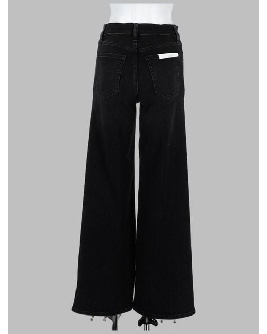 FRAME Black Printed Eco-Conscious Jeans