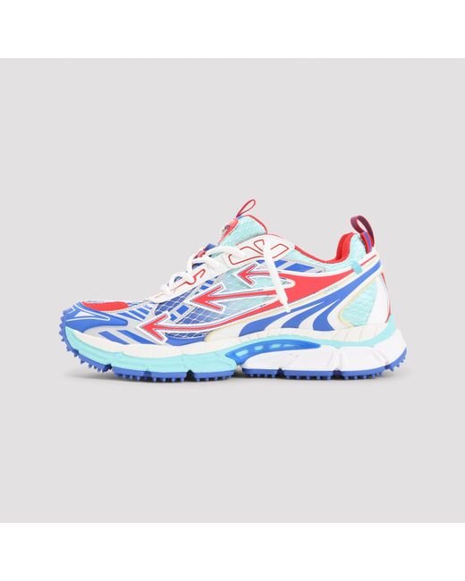 Off-White c/o Virgil Abloh Blue M-Be Right Back Net Sneakers