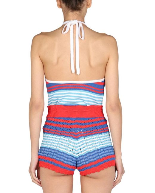 Gallo Multicolor Striped Pattern Top