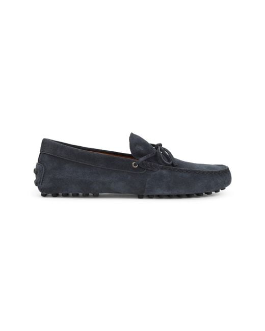Tod's Blue Loafers