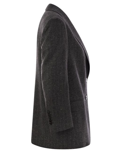 SAULINA Black Antonia Single Breasted Jacket