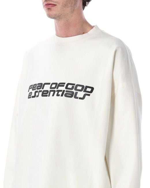 Essentials x Fear Of God Gray T Shirts And Polos for men