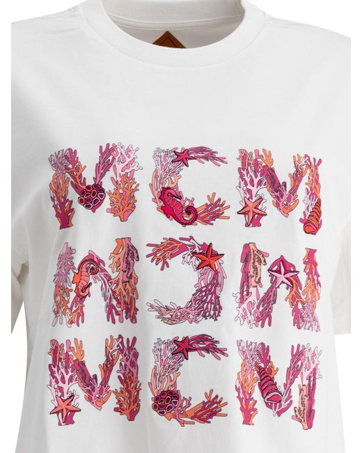 MCM T-Shirts in het White