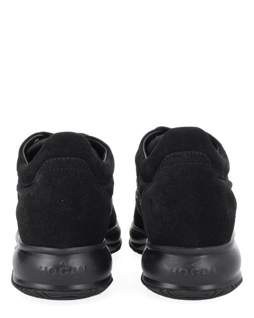 Hogan Black Interactive Sneaker