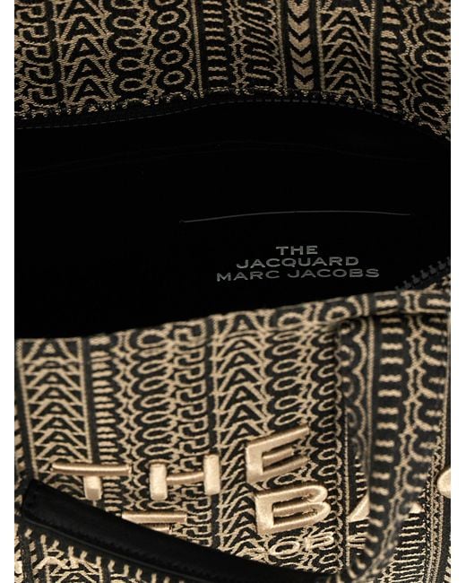 Marc Jacobs 'the Monogram Jacquard Medium Tote' Boodschappentas in het Black