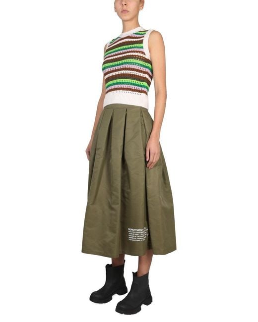 Department 5 Green Top Patty