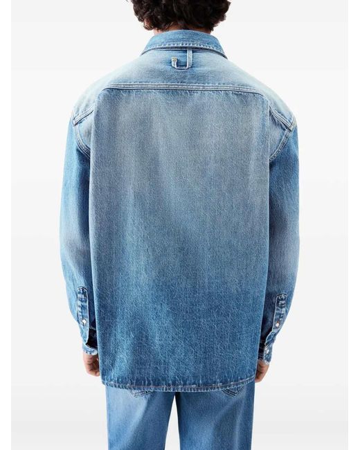 Jacquemus 'la Chemise De Nîmes Simon'-shirt in het Blue voor heren