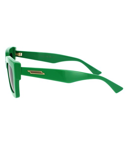 Bottega Veneta BV1212S 003 Shiny Green Sunglasses