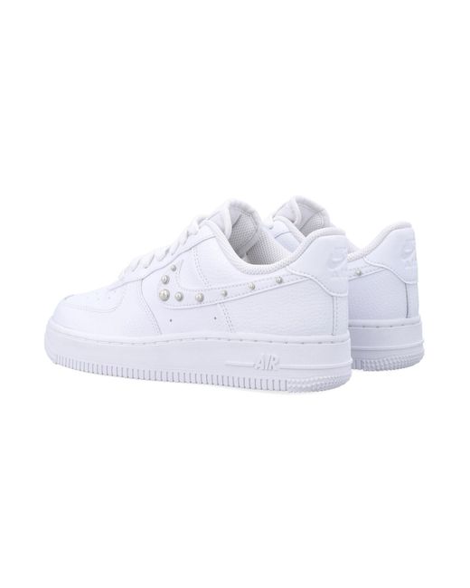 Nike White Air Force 1 '07 Leather Sneakers