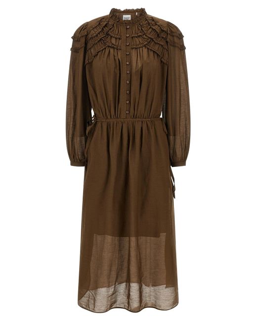 Isabel Marant Brown Charissa' Dress