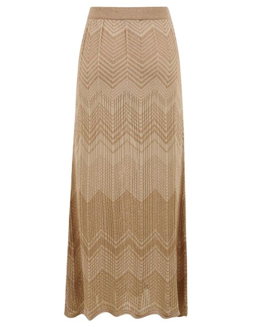 Faldas de e beige Akep de color Natural