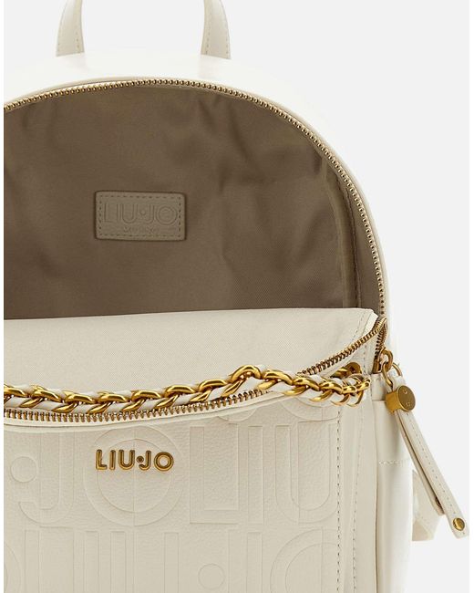 Liu Jo White Adonide Butter stürmte Rucksack