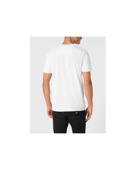 Blanco Philipp Plein de hombre de color White