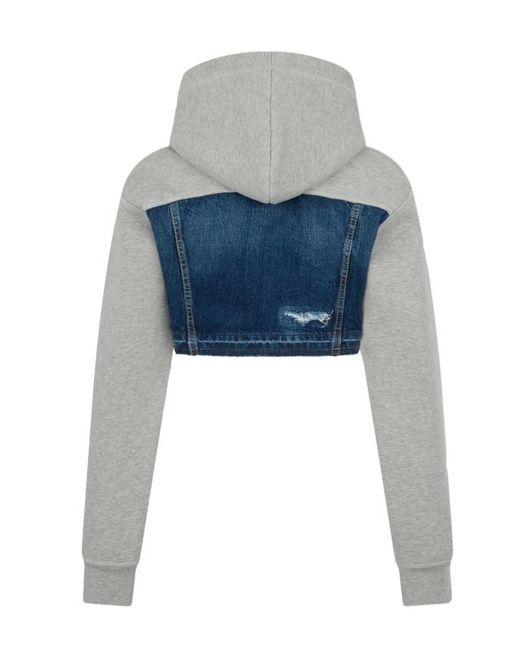 DSquared² Sweatjack in het Blue