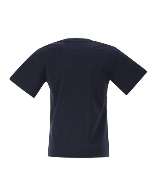Weekend by Maxmara Blue Wkdvenaco Straight Jersey T Shirt