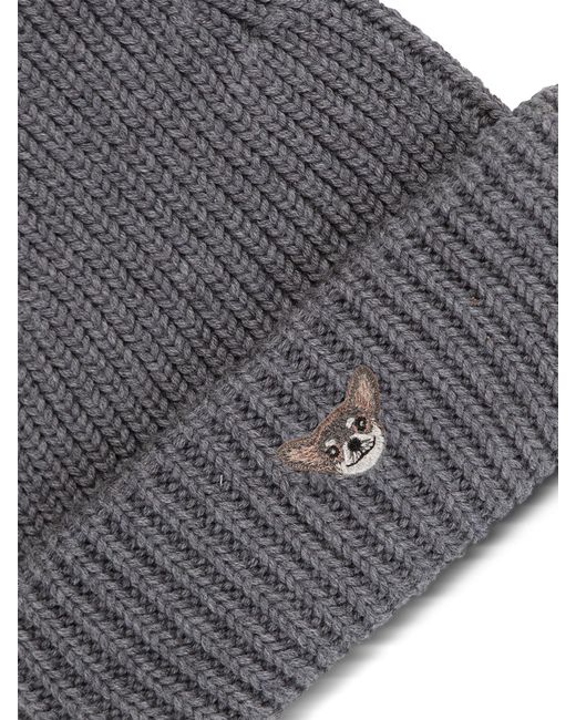 PELO FOUNDATION Gray Hat Merinos 13005Grey for men