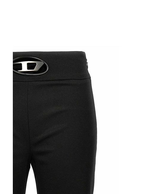 DIESEL Black Straight Pants