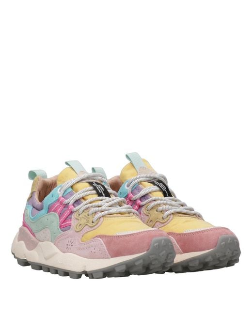 Flower Mountain Pink Sneakers