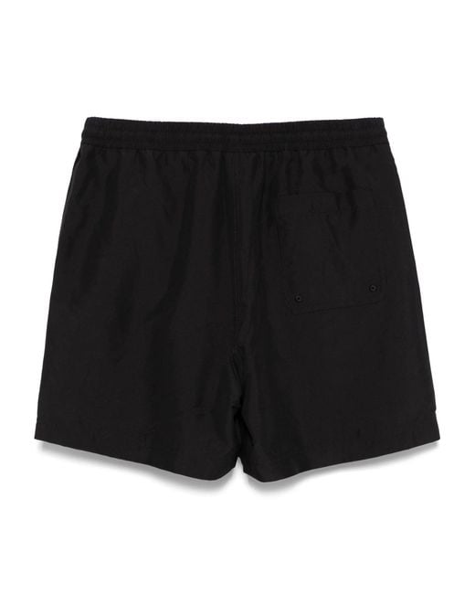 Carhartt Black Chase Swim Shorts for men