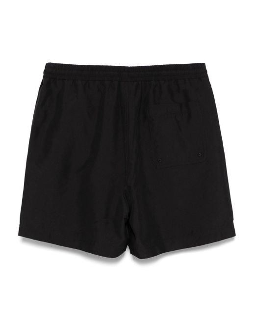 Carhartt Black Chase Swim Shorts for men