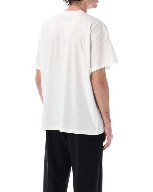MM6 by Maison Margiela White T Shirts And Polos for men