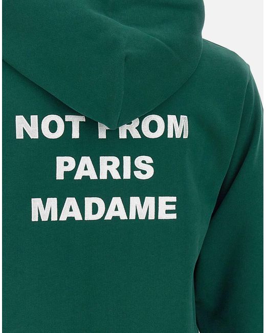 Le sudadera con capucha sudadera verde Drole de Monsieur de hombre de color Green