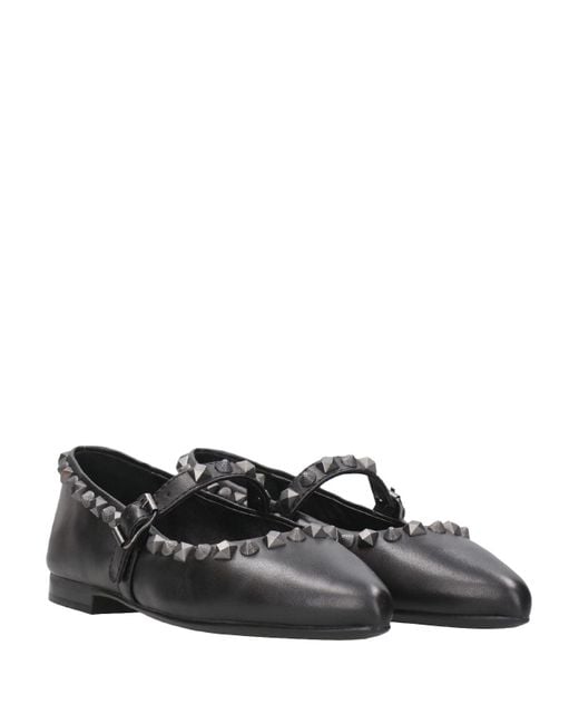 Ash Black Flat Shoes