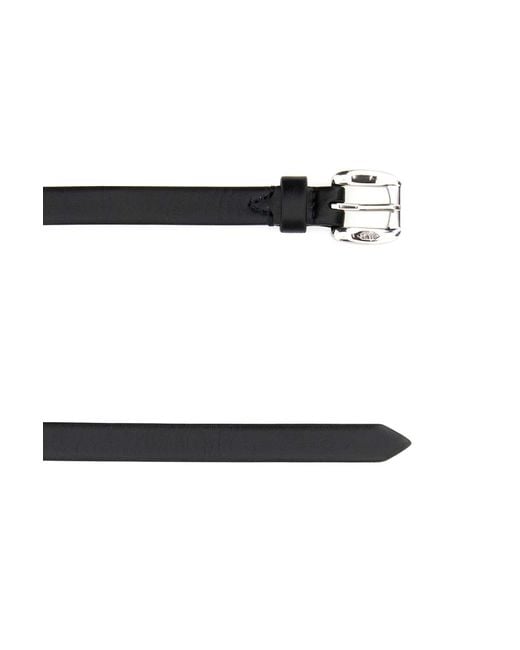 J&m Davidson Black Leather Belt