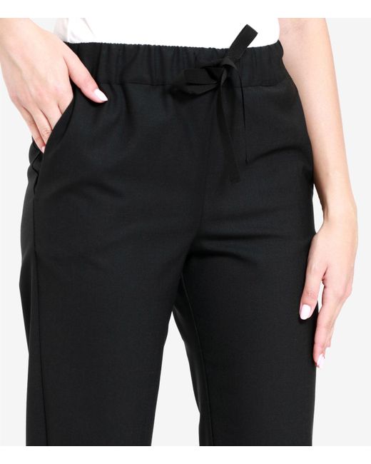 Semicouture Black Halbbluthose schwarz