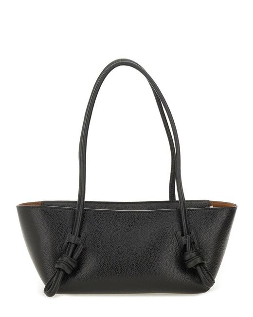 Hereu Black "Fleca Grainy" Bag