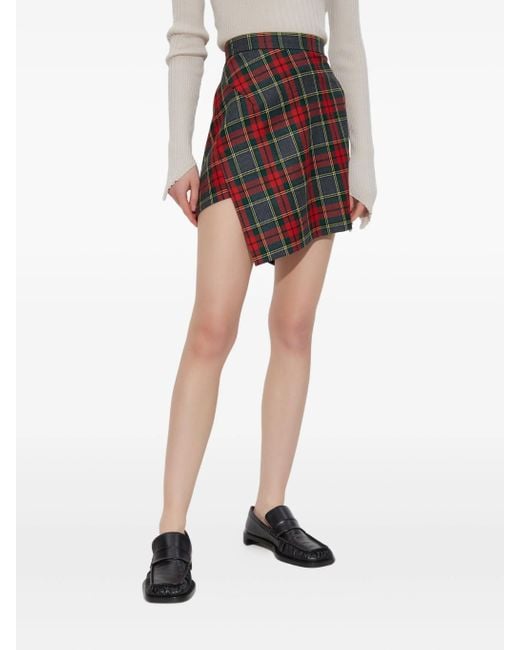 Vivienne Westwood Red Mini Infinity Skirt