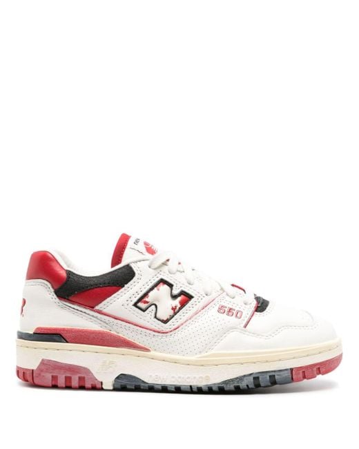 New Balance White Sneakers for men