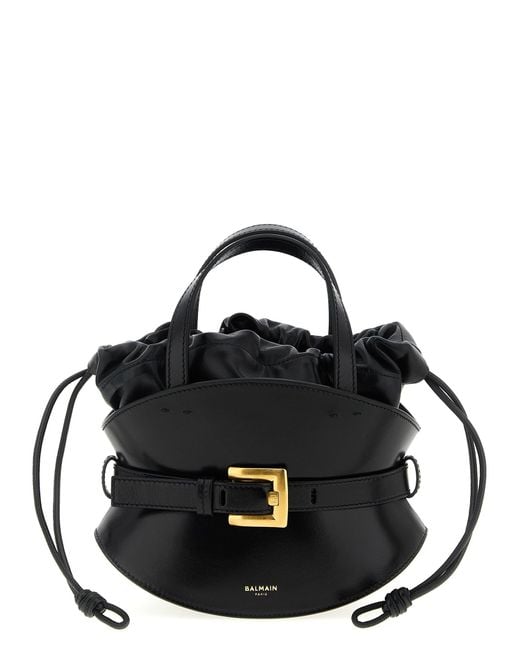 'Shuffle' Mini bolso Balmain de color Black