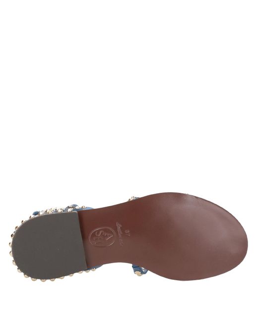 Ash Blue Sandals