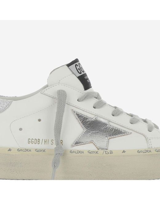 Golden Goose Deluxe Brand White Goldener Gans