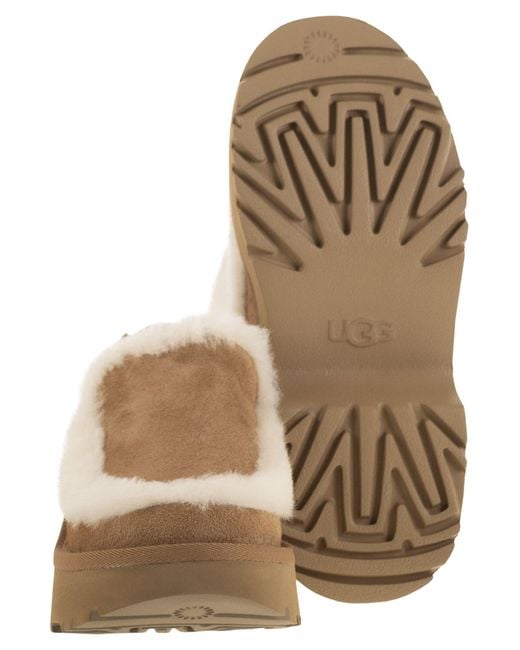 Ugg Brown Esmee Suede Clogs