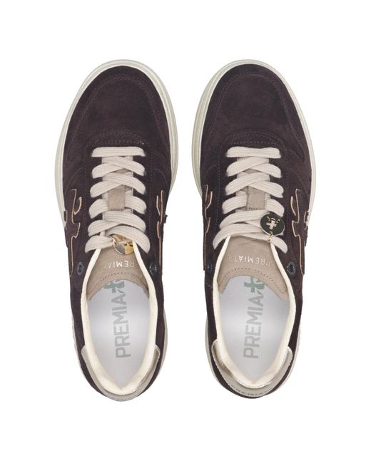 Premiata Brown Sneakers