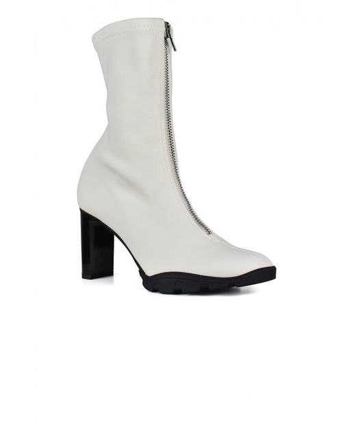 McQueen White Scuba Boots