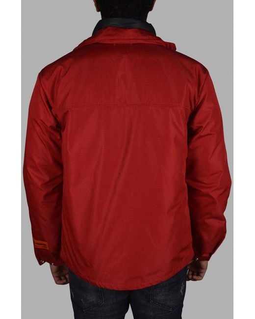 Heron Preston Red Daunenjacke
