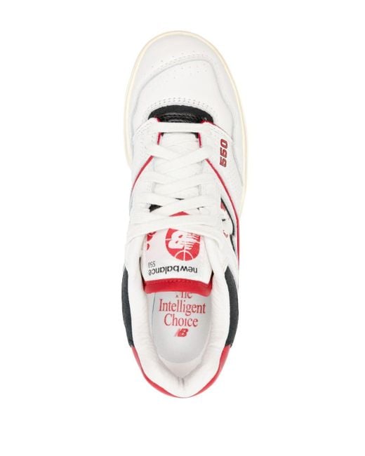 New Balance White Sneakers for men