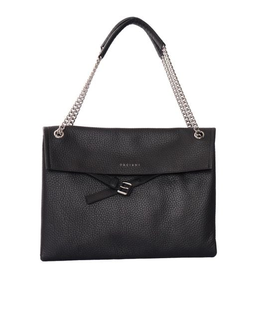 Claudio Orciani Black Handbag