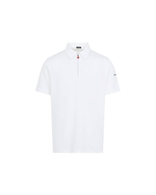 Kiton White Polo