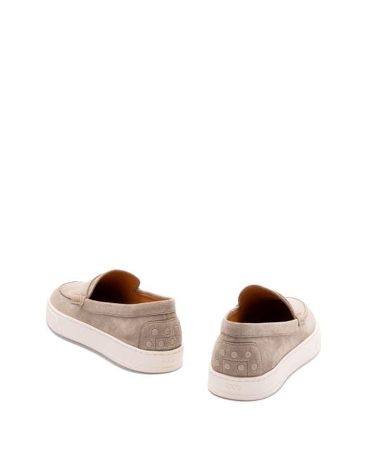 Tod's Natural Tod 's Wildleder -Leder -Ladung