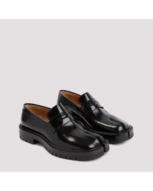 Maison Margiela Black Tabi County Loafer