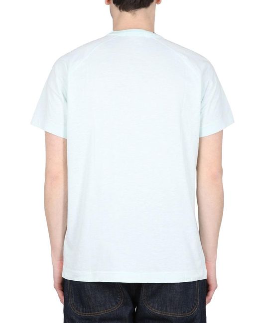 YMC White Television T Shirt for men