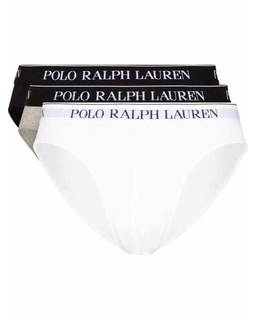 Polo Ralph Lauren Black 3 Pack Low Rise Brief
