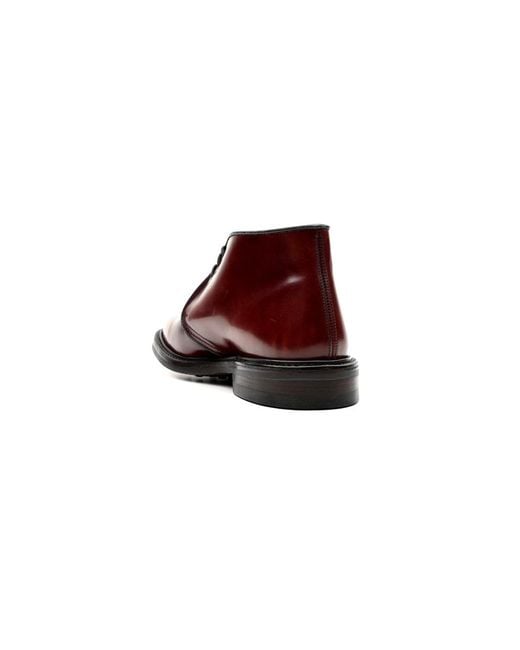 Trampa 's Botas Tricker's de hombre de color Red
