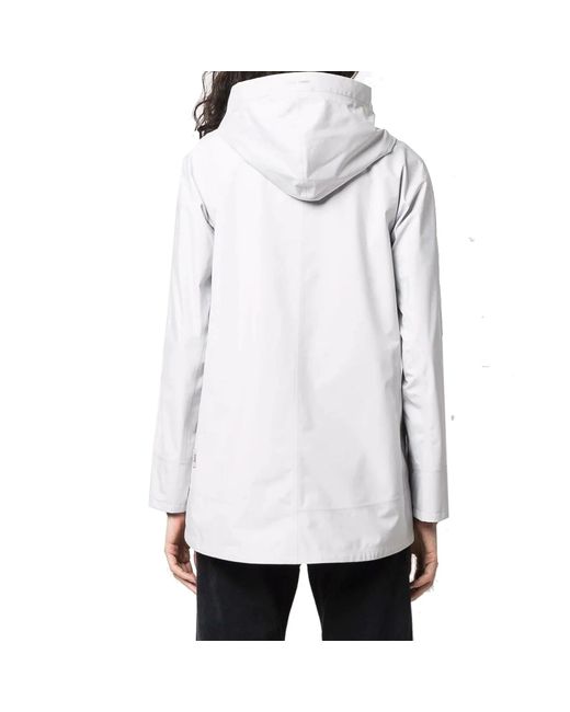 Herno Blue Laminar Fabric Jacket