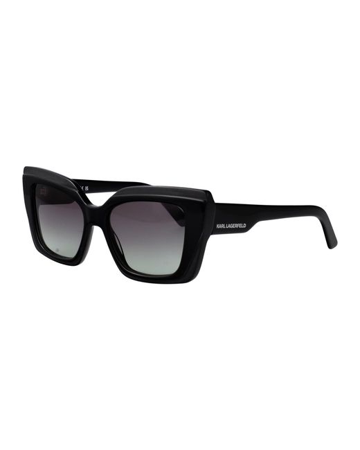 Karl Lagerfeld Black Acetate Sunglasses