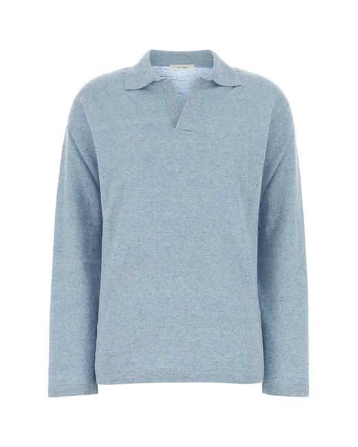 The Row Blue Niosa Top